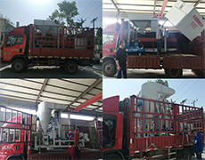 茂恒機(jī)械：風(fēng)篩清選機(jī)系列、定量包裝稱裝車發(fā)貨！