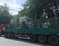 茂恒機(jī)械：復(fù)式比重精選機(jī)、種子定量包裝機(jī)裝車(chē)發(fā)貨！